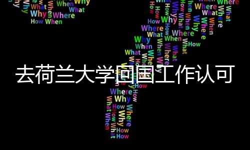 学回去荷兰大作认国工高吗可度