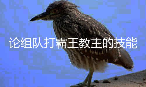 教主霸王能论组队打的技